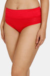 Zivame Anti-Microbial High Rise Full Coverage Tummy Tucker Hipster Panty (Pack of 2) - Multicolor — thumbnail 4